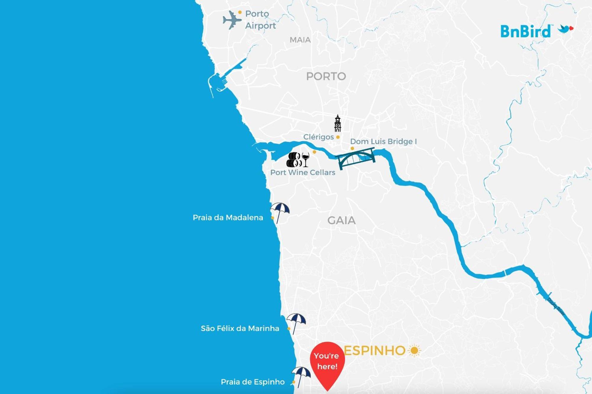 Espinho Beach 4 Stays المظهر الخارجي الصورة